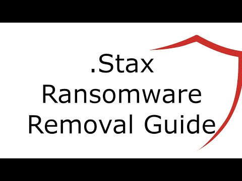 Stax File Virus Ransomware [.Stax ] Removal and Decrypt .Stax Files