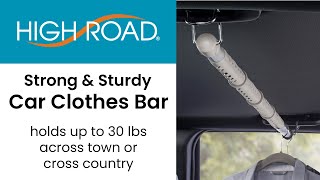 The High Road Car Clothes Bar Adds Clothing Storage to the Back Seat by High Road Car Organizers 78 views 1 year ago 35 seconds