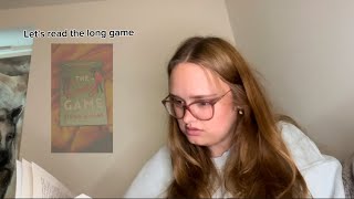 Reading  the long game by a Elena Armas ￼ with me 📖