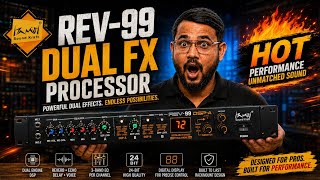 REV99-Dual DSP FX Delay Reverb Processor - Hamid Soundcraft - Sound&Tech