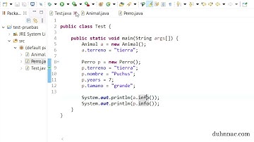 Java Herencia de clases - Programación - Español