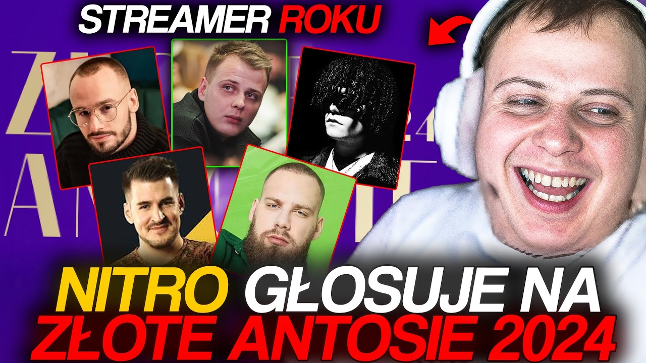 NITRO GŁOSUJE NA ZŁOTE ANTOSIE 2024