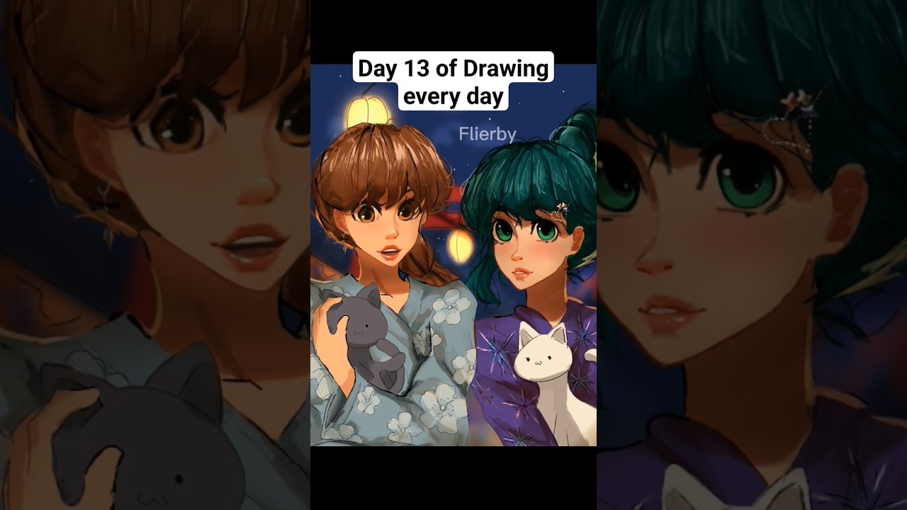 Day 13 Timelapse | Summer Festival #ibispaintx #ibispaint #speedpaint #foryou