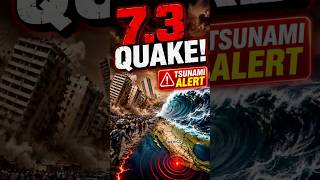 Mexico Earthquake Sparks Tsunami Alert 🌊 #shorts