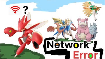 Pokemon unite but Network Error -❓📶