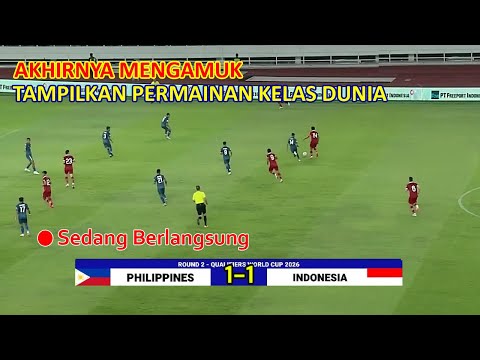🔴 LIVE DI RCTI ● Timnas Indonesia Vs Filipina ●  ROUND 2 ● Qualifier World Cup 2026 ● 4-0 Prediksi