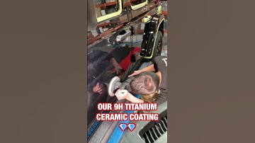 GLOSS IT COATING ON EV JEEP 🔋 #shorts