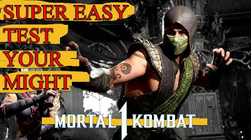Mortal Kombat 1 Easy way to beat Test Your Might Tower Challenge | Easy Achievement / Trophy Guide