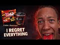 We mixed 3x Buldak with ghost pepper chips…I regret everything