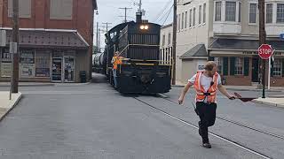 more middletown and Hummelstown railroad street running ( milk and honey)