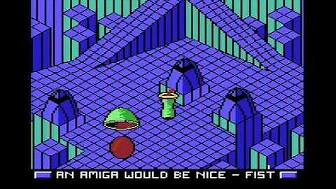 TCC & PUREBYTE 1986 MARBLE MADNESS (C64)