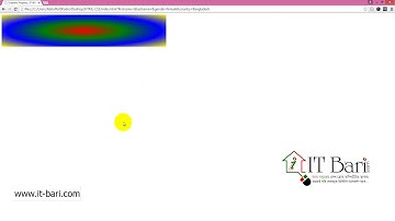 60   Radial Gradient  IT Bari com   Web Design Bangla Video Tutorial