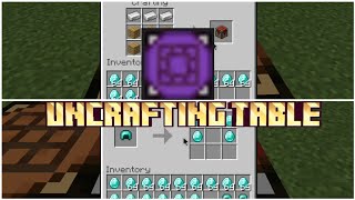 [Uncrafting table] undo your crafting mistakes with the uncrafting table Addon! Net Worth