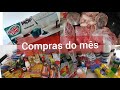 Compras do mês/ tudo muito caro+ quanto gastei/comprei um mop