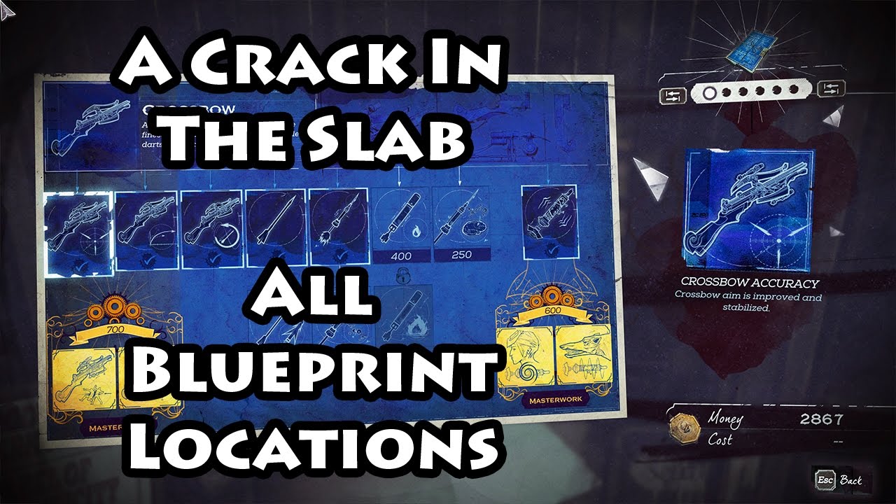 Dishonored 2 - A Crack In The Slab - Blueprints