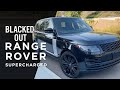 2019 Blacked out Range Rover Supercharged Full Size