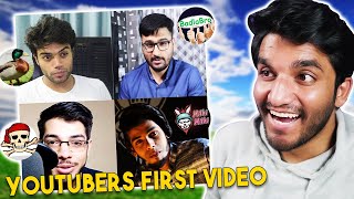 Revisiting Youtubers First Ever Videos !!