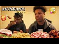 Tips And Advise On Starting A Youtube Channel *My First MUKBANG*🍗🤪 Ft Ronzo