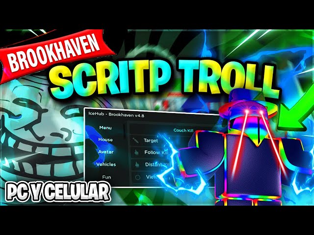 🏡 Brookhaven (Trolls OP) Script – Juninho Scripts