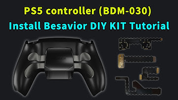PS5 Controller (BDM-030) Install Besavior DIY KIT Tutorial