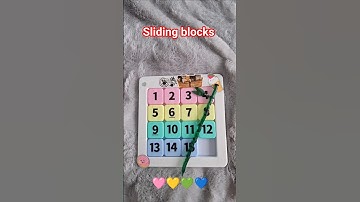 Satisfying sliding blocks puzzle #asmr #asmrsounds #asmrshorts #satisfying #shorts #challenge #games