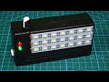 How To Make Pocket Emergency Light with Full Charge Indicator