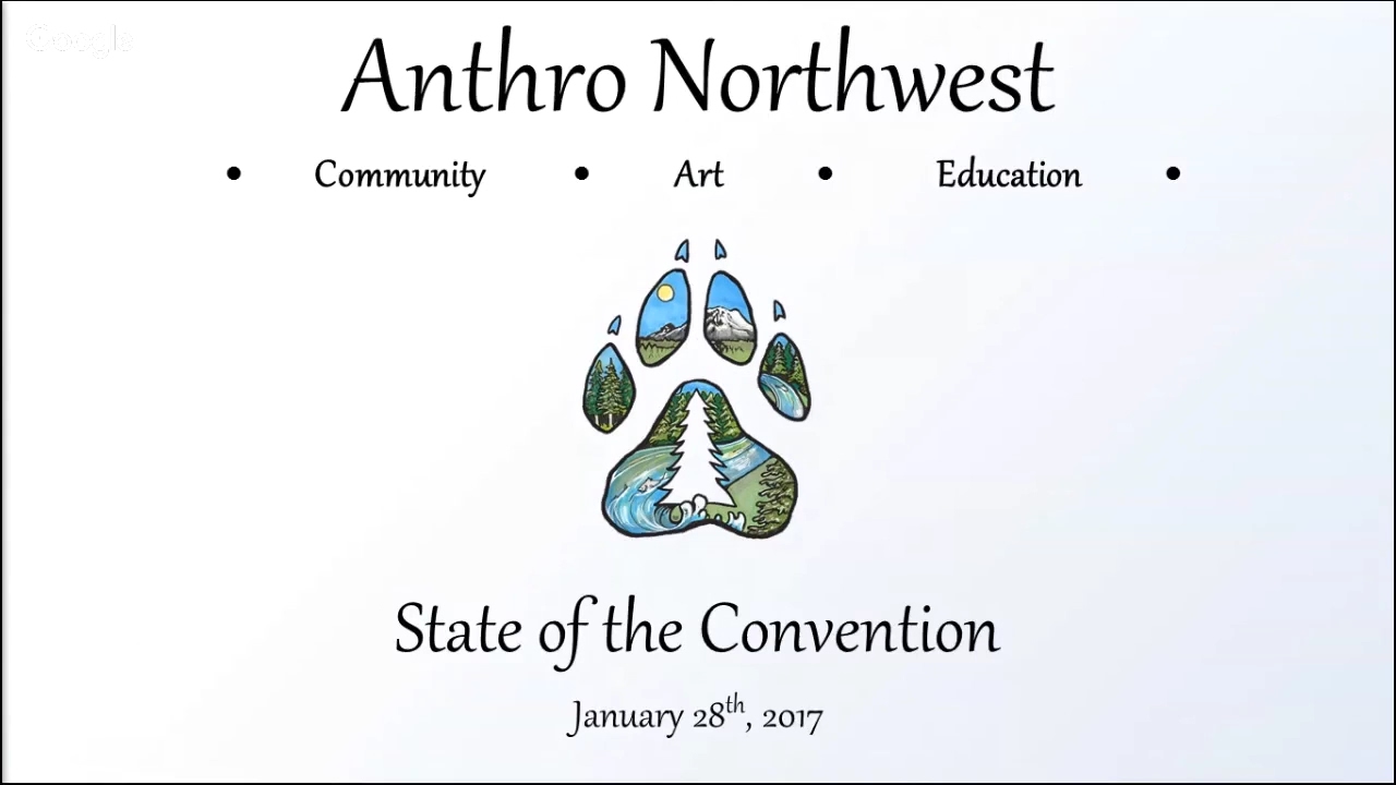 Anthro Northwest State of the Convention January 28th, 2017 YouTube