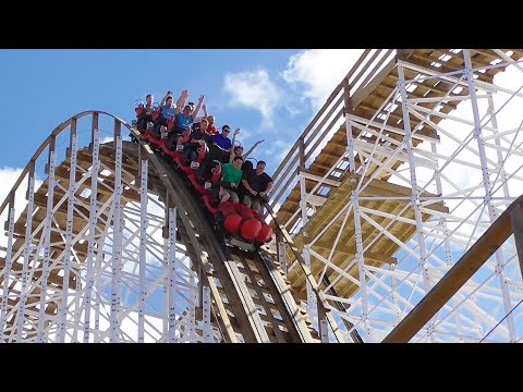 Mine Blower Coaster Grand Opening at Fun Spot America