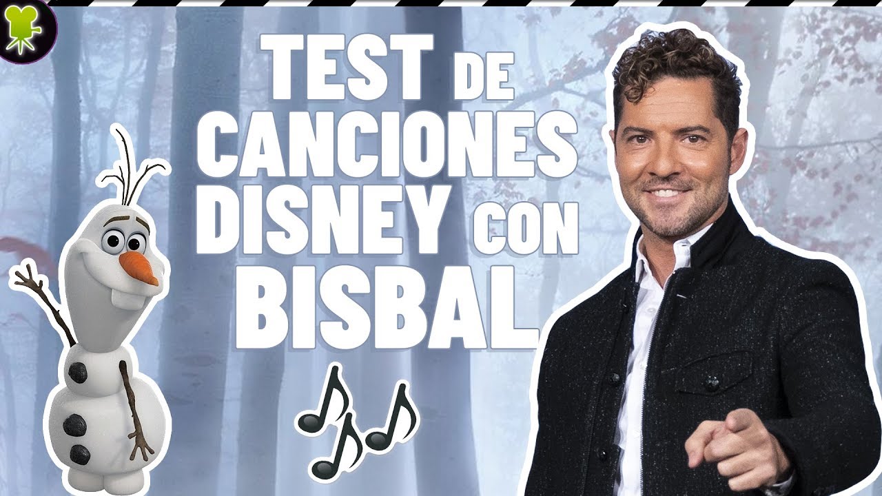 'Frozen 2': ¿Pasará David Bisbal nuestro test de canciones Disney?