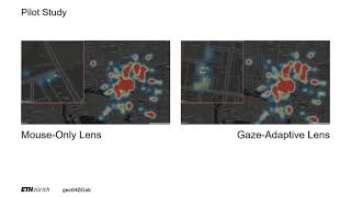 Gaze-Adaptive Lenses for Feature-Rich Information Spaces