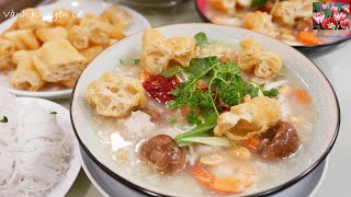 Cách Nấu Cháo Tôm thơm ngon ngọt Nước, Trời lạnh ăn món này còn gì bằng Shrimp porridge, Vanh Khuyen