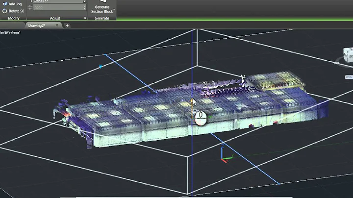 Working with Point Clouds in AutoCAD