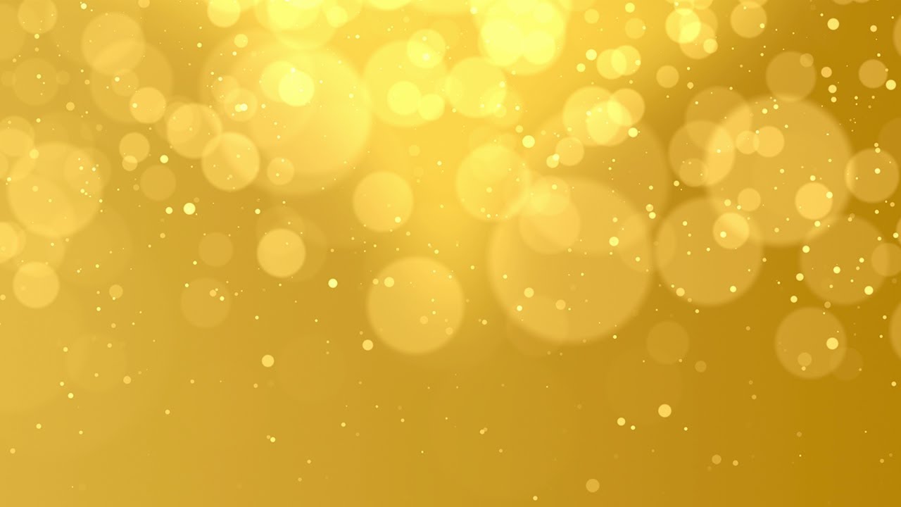 4k Abstract Falling Light Glow Particles With Moving Golden Background HD -  YouTube