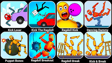 Kick Loser Ragdoll Break, Climbing Slice, Puppet Bone Smashing, Ragdoll Fall, Hero Capture...