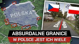 Te GRANICE POLSKI są IRRACJONALNE - Największe absurdy graniczne