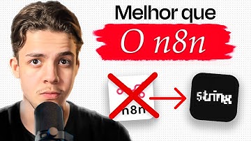 Ainda usa o n8n? Essa nova ferramenta cria fluxos IA 10x mais rápido com apenas um prompt (String)