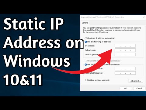 How to Change IP Address in Windows 10/11, Configuring Static IP Address Manually on Windows PC