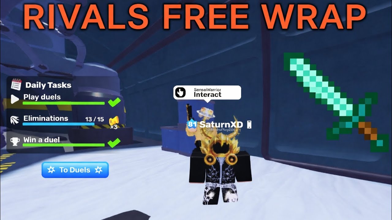 Roblox Rivals Random Wraps FREE WRAP FOR A RANDOM GUN | Roblox Rivals | SaturnXD - YouTube