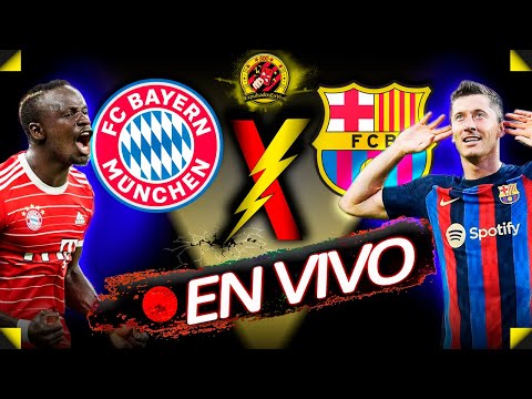 BAYERN VS BARCELONA | EN VIVO | UEFA CHAMPIONS LEAGUE 2022 LIVE J2 | Los Expulsados