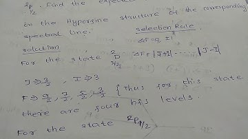 Hyperfine structure theory