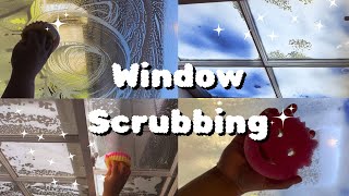 relaxing asmr✨window scrubbing by Sandra Vlogz 596 views 1 month ago 2 minutes, 58 seconds