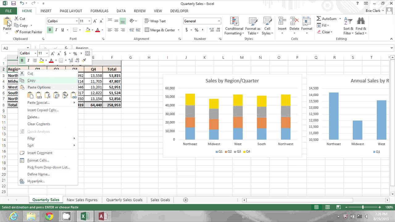 How do I keep cells from changing when I copy and paste in Excel?