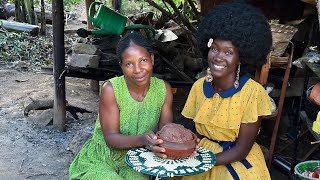 African village life/ preparing kalo for Dinner #eastafrica #uganda