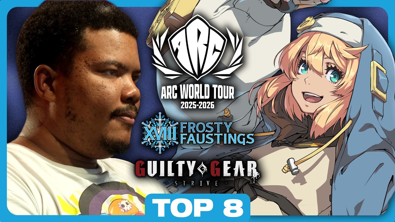 AWT PLATINUM EVENT - Strive Top 8 - Frosty Faustings XVIII 2026 GGST Guilty Gear Tourney