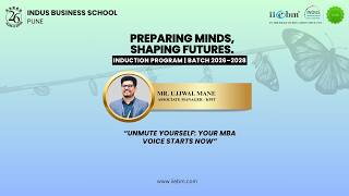 IIEBM Induction Program 2026 | PGDM ERP | Mr. Ujjwal Mane | KPIT | CORPORATE READY