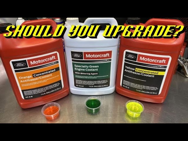 MOTORCRAFT - Orange Prediluted Antifreeze / Coolant - 55 Gallon