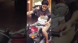 Gul Panag With Her Kid