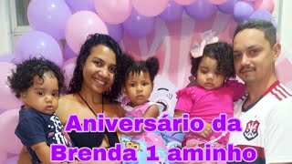 Rotina com os bebês/Brenda 1 aninho tema bolofofos