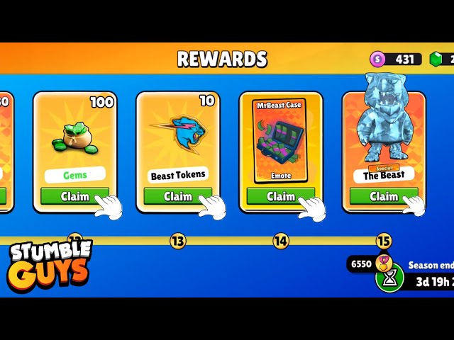 how to claim tournament rewards in stumble guys｜TikTok Search