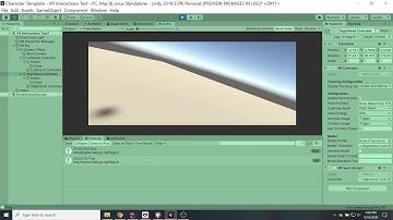 Getting user input with Unity XR.